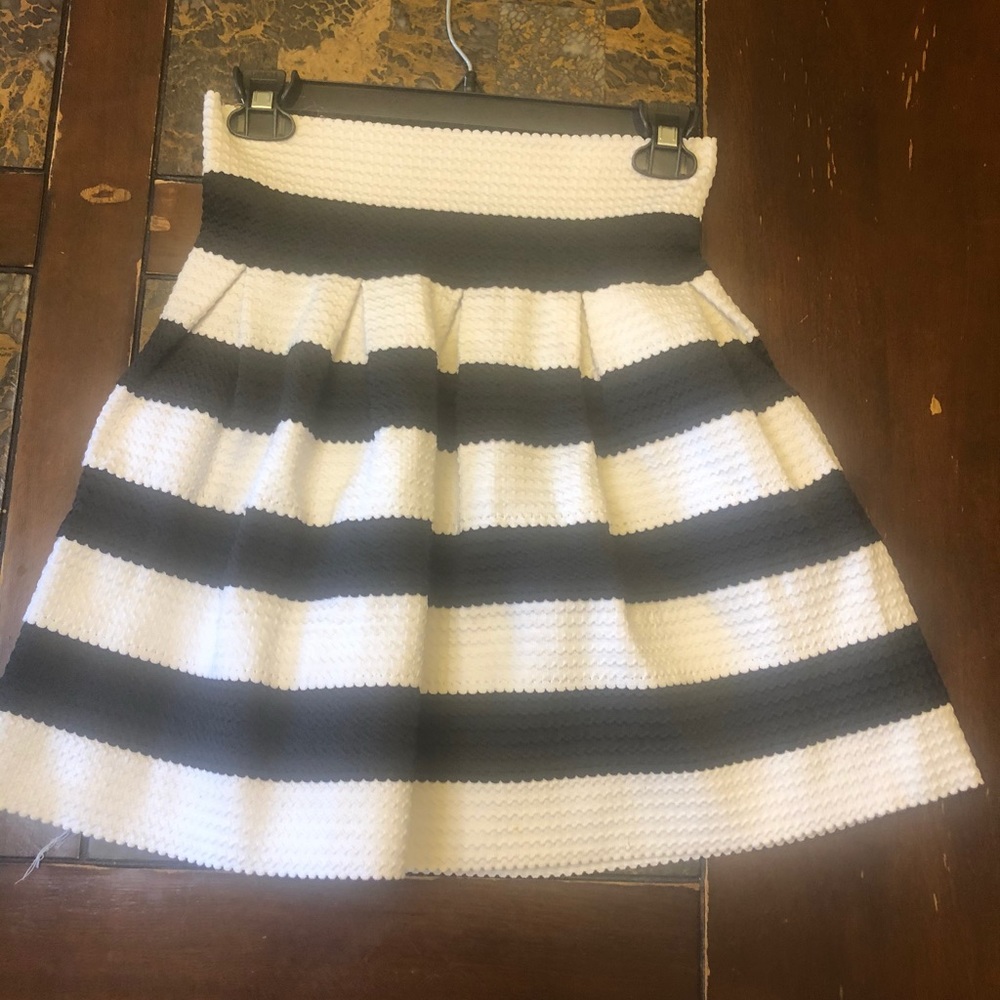 Black and White Skirt